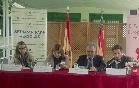 Autoridades del acto de inauguración